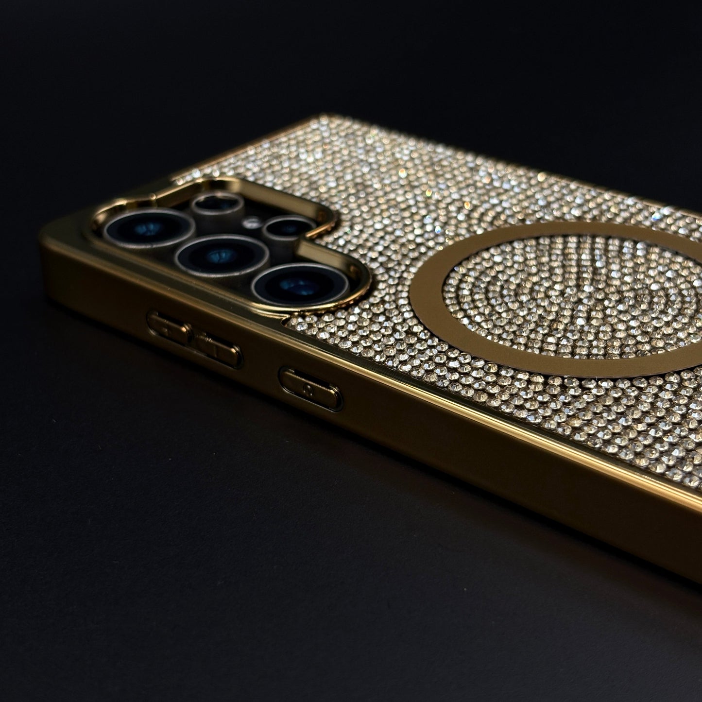 Diamond Glitter MagSafe Case for Samsung Galaxy S25 Ultra | Shimmer Finish | Protective Cover