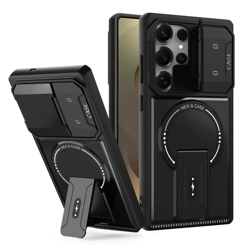 Magnetic Shockproof Armor & Kickstand
