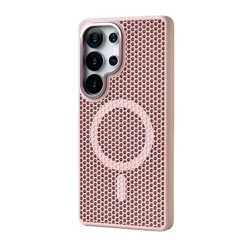 Honeycomb Cooling MagSafe Case