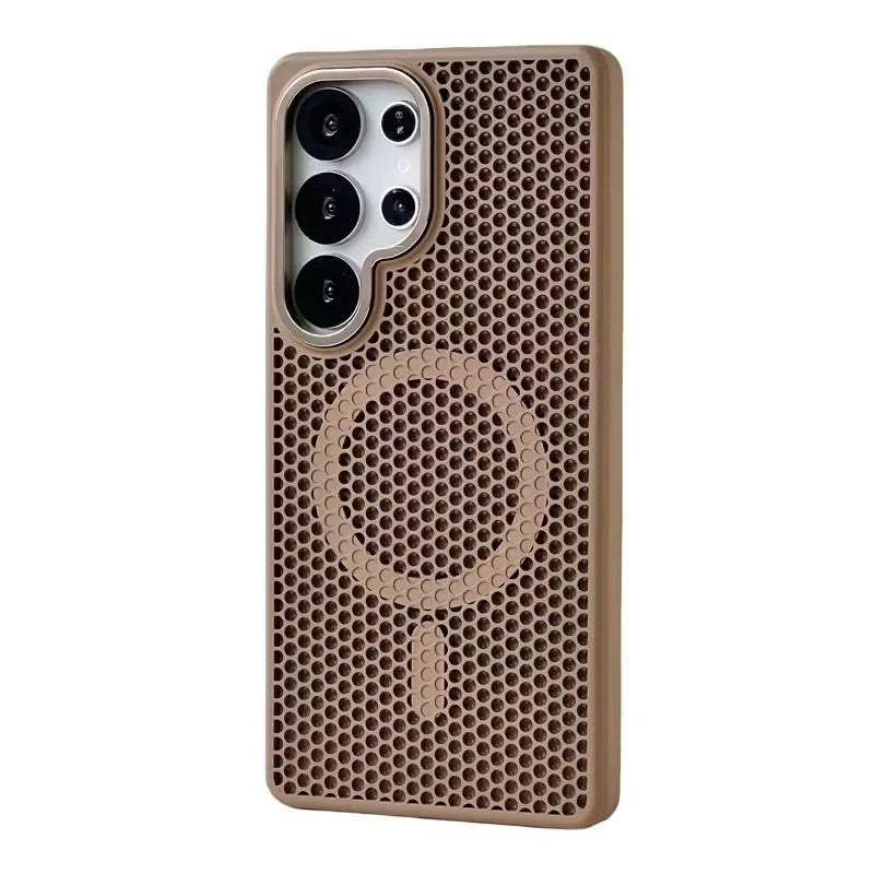 Honeycomb Cooling MagSafe Case