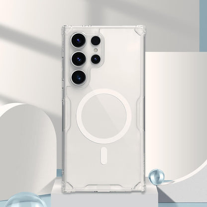 Samsung Galaxy S25 Ultra Cover Non Yellow Transparent Nillkin TPU PRO Magnetic Case