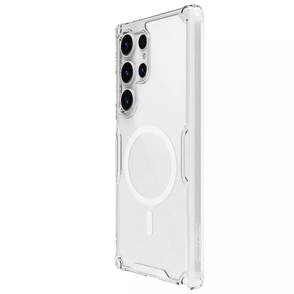 Samsung Galaxy S25 Ultra Cover Non Yellow Transparent Nillkin TPU PRO Magnetic Case