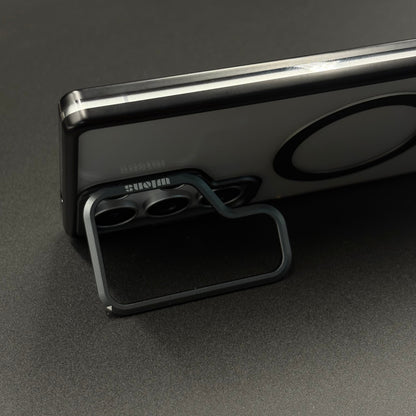 Luxury MagSafe Case for Samsung Galaxy S25 Ultra | Hard PC | Metal Camera Bump | Built-In Kickstand