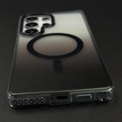 Dual Tone Matte MagSafe Case for Samsung Galaxy S25 Ultra | Anti-Yellowing | Sleek Luxury Cover