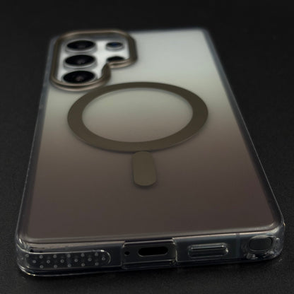 Dual Tone Matte MagSafe Case for Samsung Galaxy S25 Ultra | Anti-Yellowing | Sleek Luxury Cover