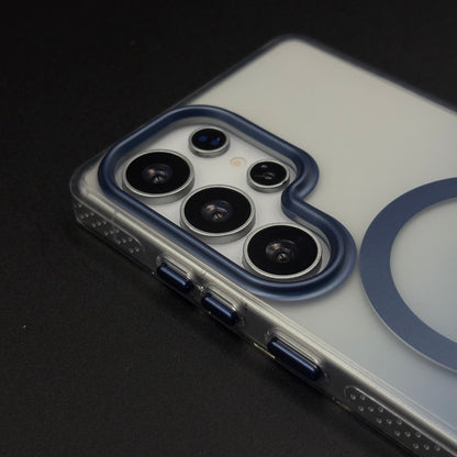 Dual Tone Matte MagSafe Case for Samsung Galaxy S25 Ultra | Anti-Yellowing | Sleek Luxury Cover