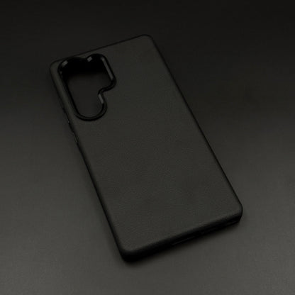 Wireless Charging Leather Case for Samsung Galaxy S25 Ultra | Hidden MagSafe | Elegant Luxury Cover