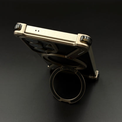 Z Shape Aluminium Metal Rotating Kickstand for Samsung Galaxy S25 Ultra | Frameless Design