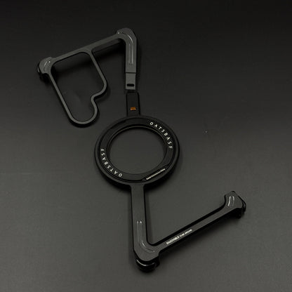 Z Shape Aluminium Metal Rotating Kickstand for Samsung Galaxy S25 Ultra | Frameless Design