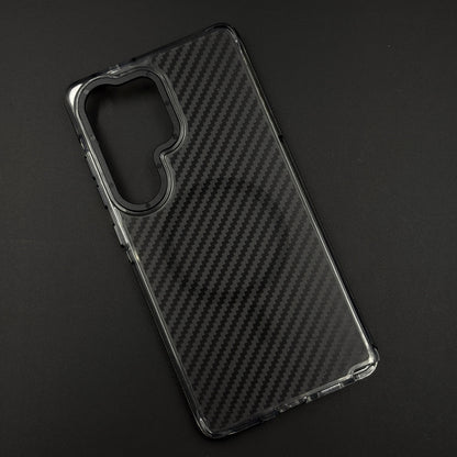 Carbon Fibre Matte MagSafe Case for Samsung Galaxy S25 Ultra | Smokey Finish Protection