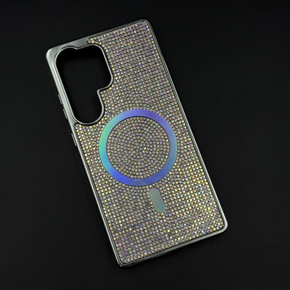 Diamond Glitter MagSafe Case for Samsung Galaxy S25 Ultra | Shimmer Finish | Protective Cover