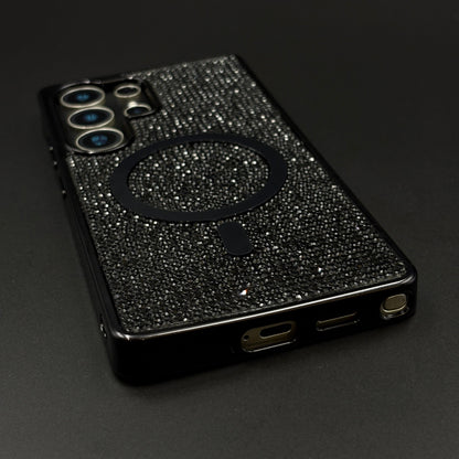 Diamond Glitter MagSafe Case for Samsung Galaxy S25 Ultra | Shimmer Finish | Protective Cover