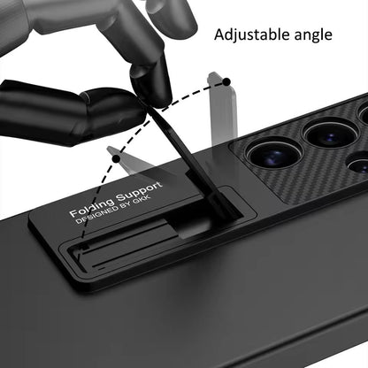 Hidden Kickstand Shockproof Slim Protective Case for Samsung Galaxy S25 Ultra