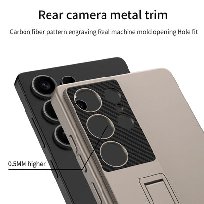 Hidden Kickstand Shockproof Slim Protective Case for Samsung Galaxy S25 Ultra