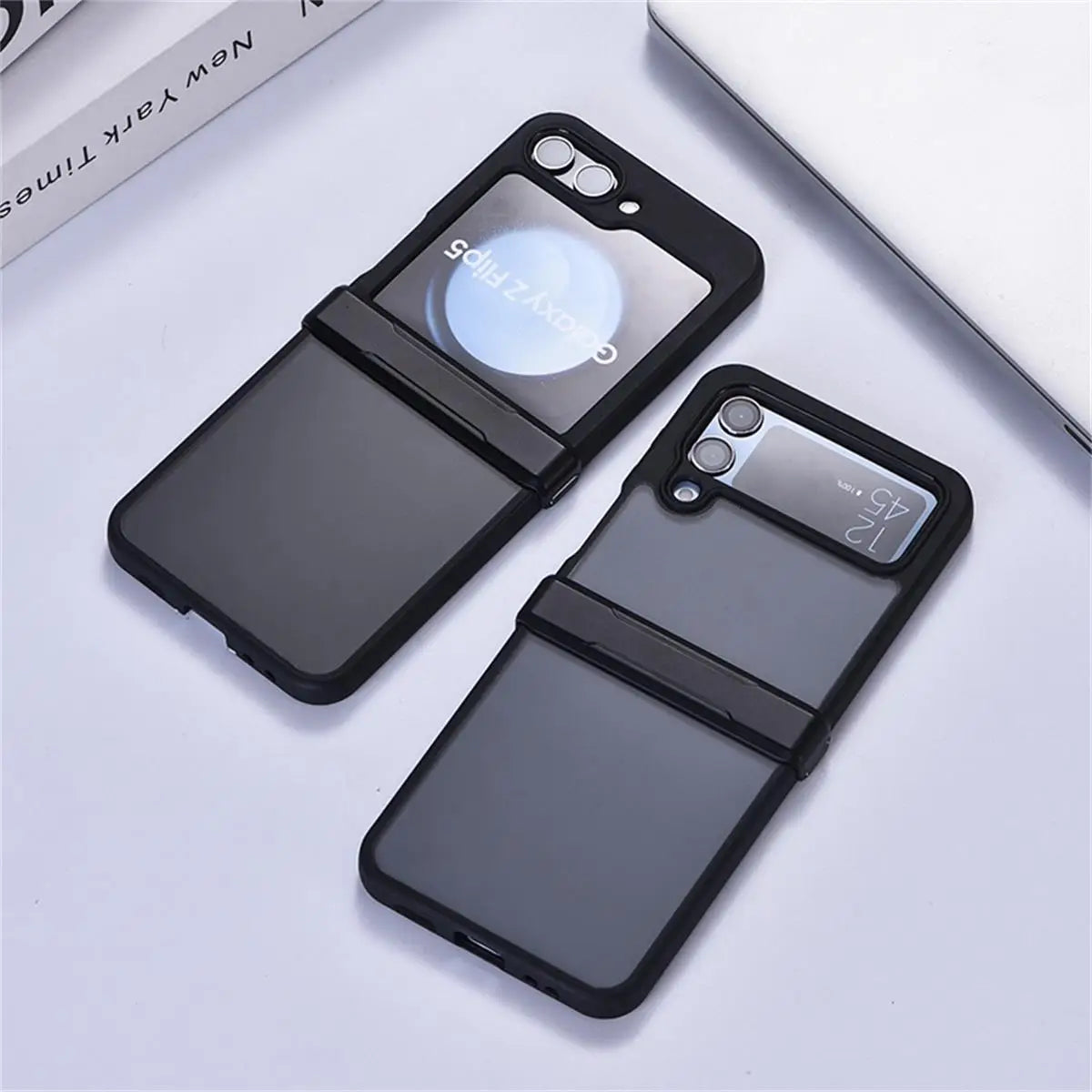 Transparent Matte Case for Samsung Galaxy Z Flip 5