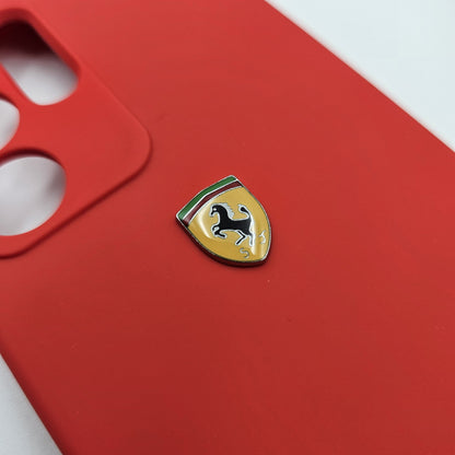 FR Edition Smooth Silk Feel Silicone Case for Samsung Galaxy S25 Ultra | Sporty Luxury Finish