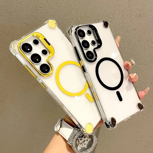 Shockproof Corners & Magnetic Charging Support